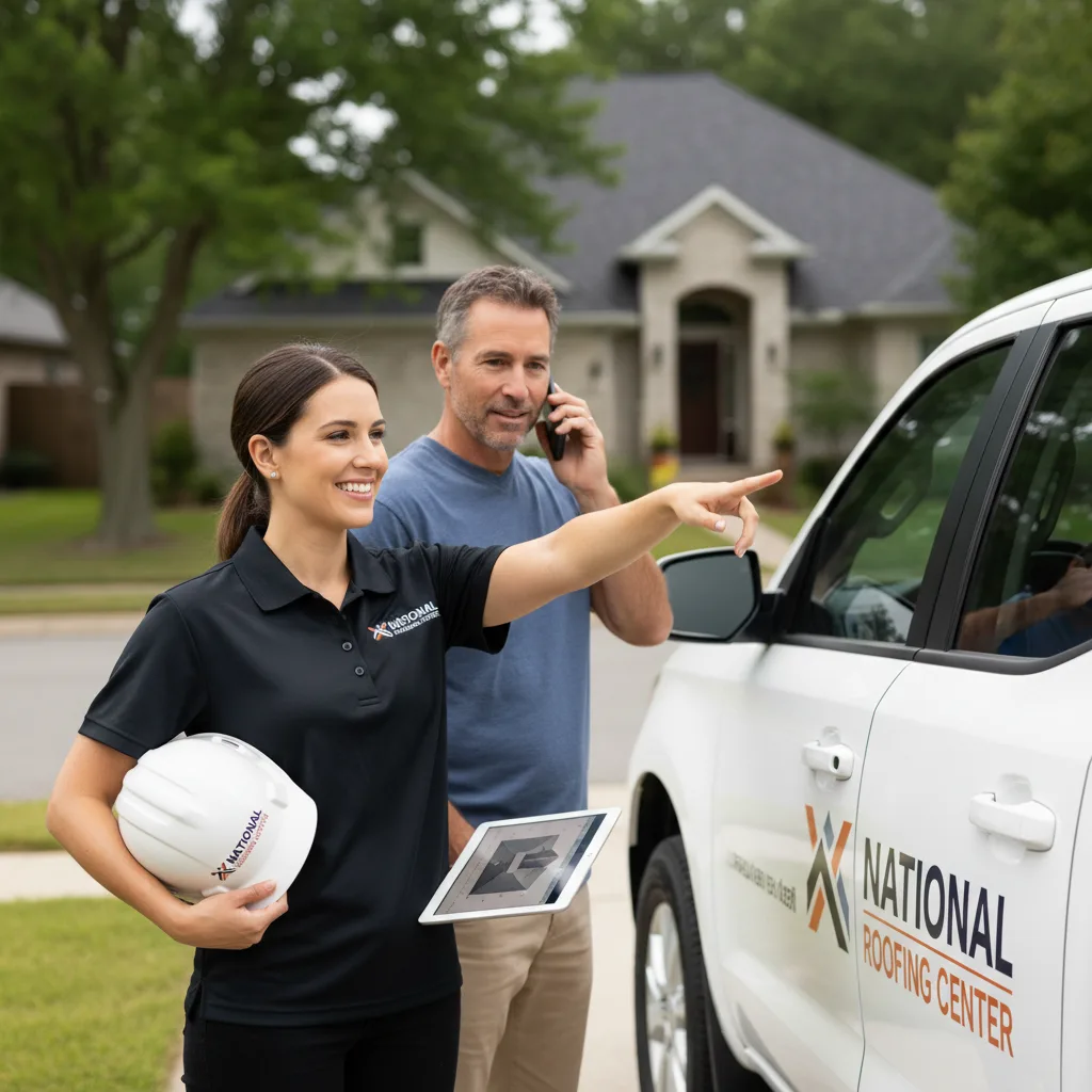 National Roofing Center customer support in Broken Bow